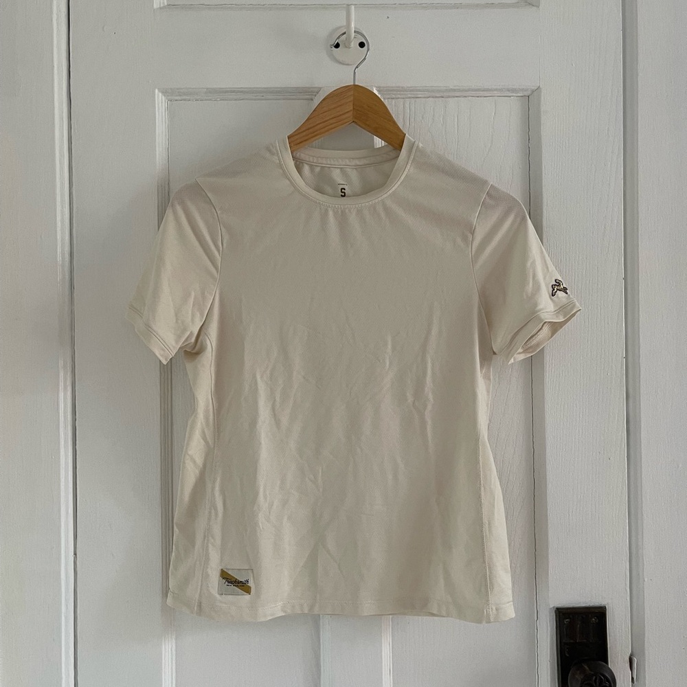 Tracksmith off-white running T-shirt